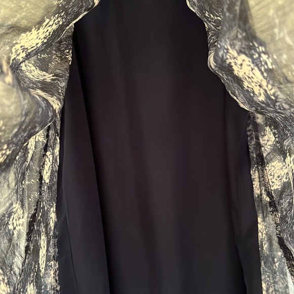 JOLIE BLACK GREY BALTIC PRINT LIGHTWEIGHT WOMENS DRESS SIZE XL - Picture 6 of 8